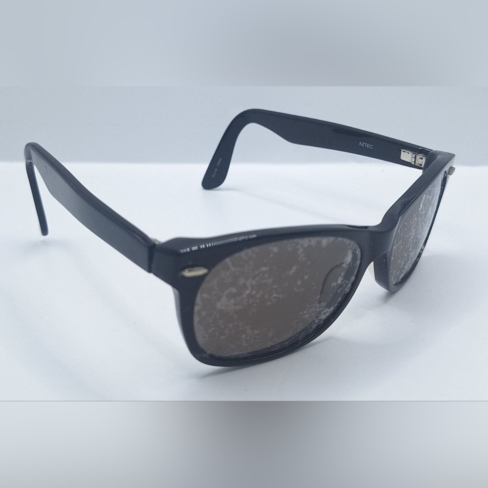 Aztec AZ702 Black Oval Sunglasses Frames Only